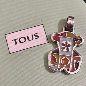 Tous Colorful Bear Pendant Necklace